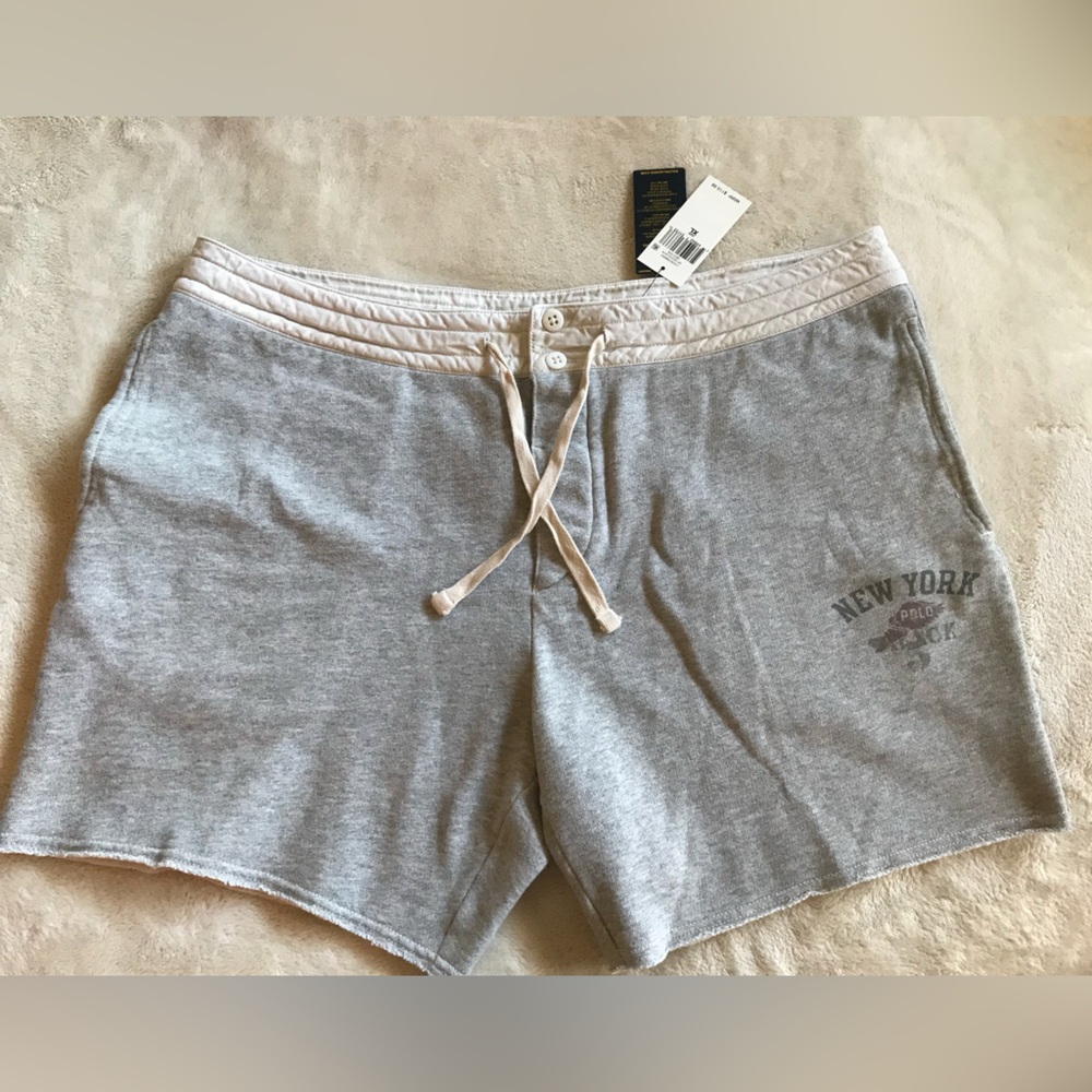 Polo by Ralph Lauren Heather Gray Athletic Sweat Shorts